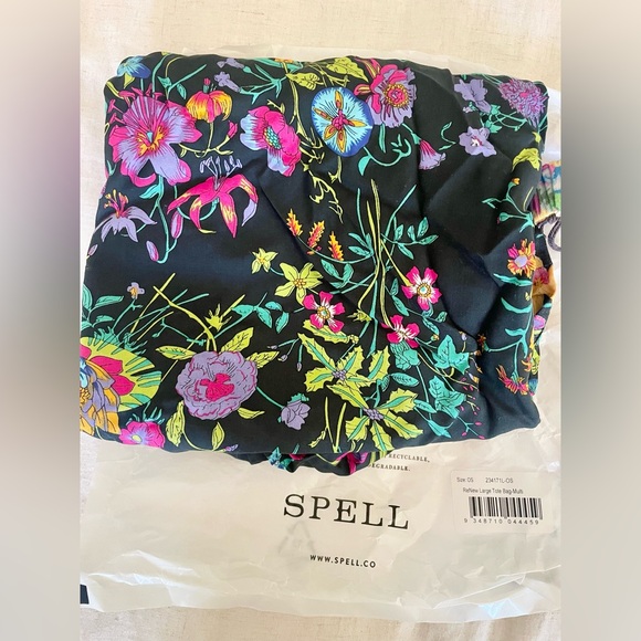 NWT SPELL BUNDLE | ReNew Tote Bag + Eye Mask + Scrunchy - Picture 2 of 6